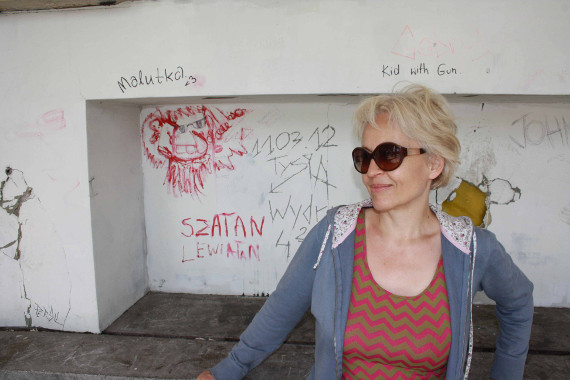 Ulrike Draesner auf der Liebighöhe Bild Horst Konietzny